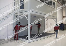 container pret Arges